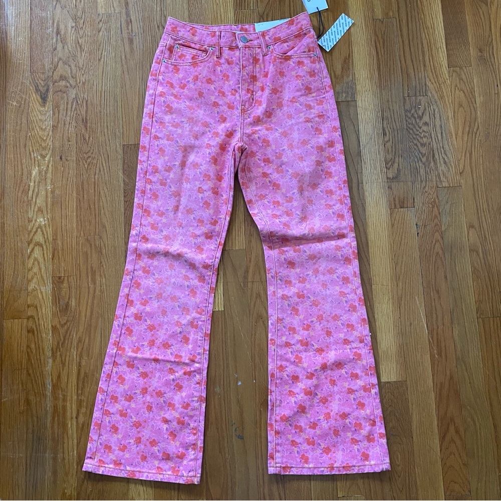 BDG floral bootcut  jeans